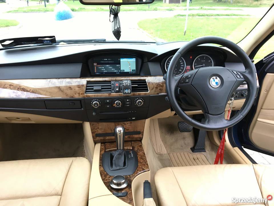 BMW E60 30d 06r Duza Navi Headup zadbana anglik czujnik zmierzchu Skarżysko-Kamienna