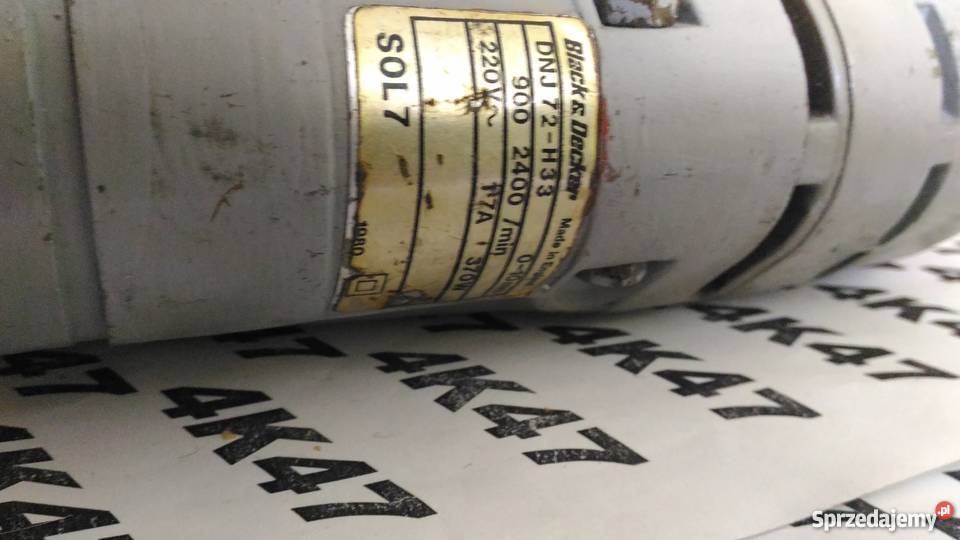 WIERTARKA BLACKDECKER DNJ72 Z LAT 80 SPRAWNA łódzkie Łódź sprzedam