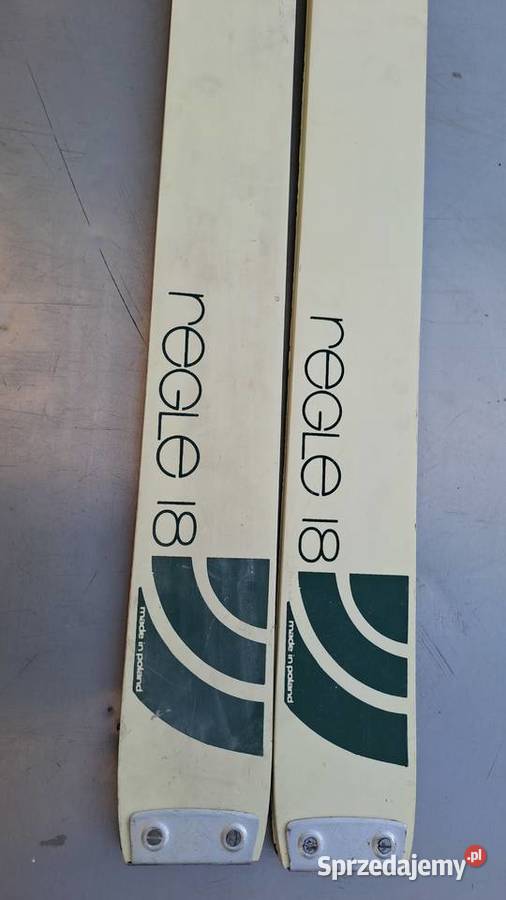 Kultowe Narty PRL Polsport Regle 18 Vintage Opole
