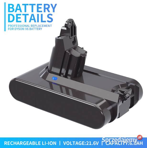 Bateria do Dyson 5000mAh V6 DC 62 72 74 Nowy