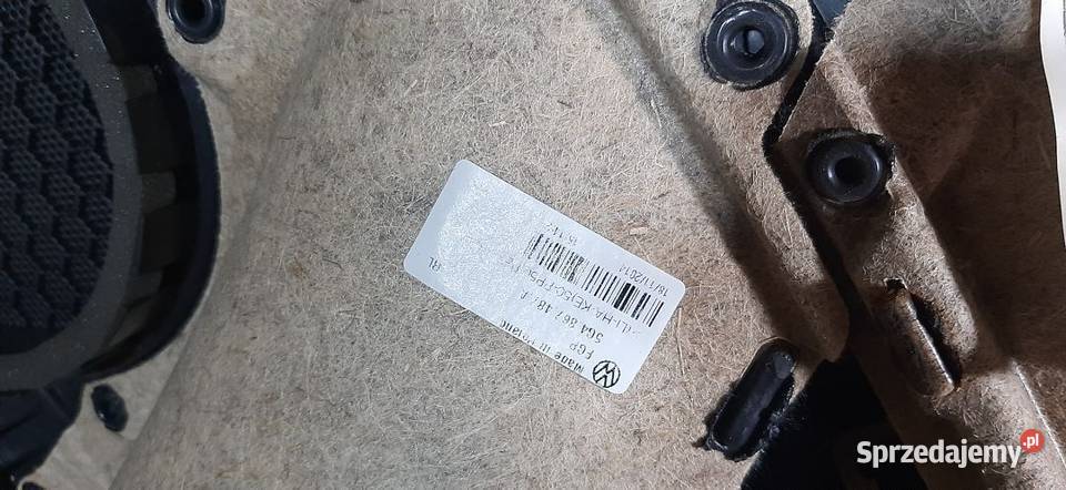 Boczek tapicerka drzwi VW Golf VII Lewy tył Motoryzacja Włoszczowa