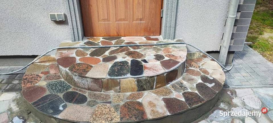 Tarasy ścieżkischody opaski podjazdy z kamienia lubuskie Zielona Góra