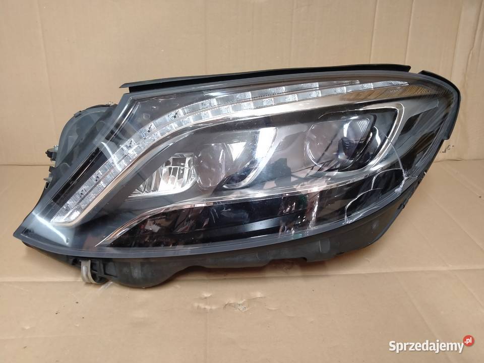 MERCEDES SKLASA W222 FULL LED LAMPA LEWA PRZÓD Kargowa sprzedam