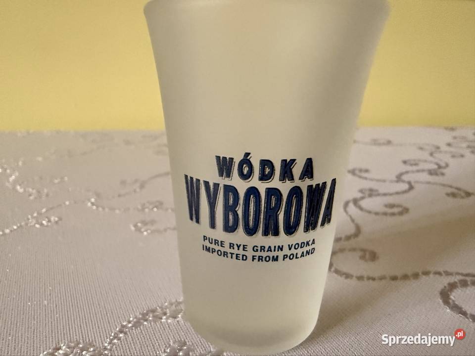 Kieliszek Mleczny Wódka Wyborowa Szklany Czerwionka-Leszczyny