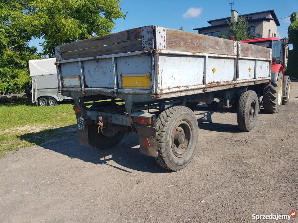 Przyczepa autosan D 50 zarejestrowana