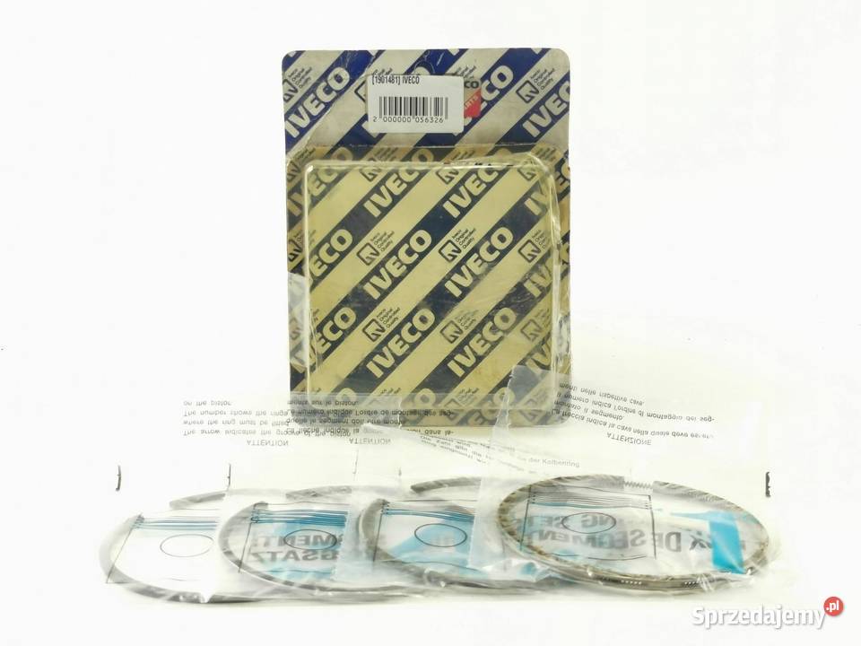 PIERŚCIENIE TŁOKOWE IVECO FIAT 1901481 NOWE