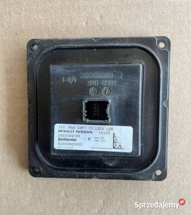 RENAULT PRZETWORNICA LED 260559976R osobowe Międzychód