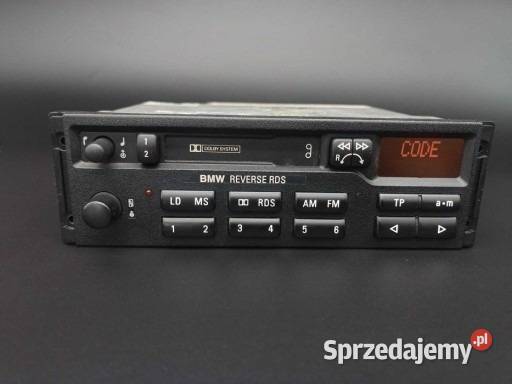 Radio BMW REVERSE RDS z Bluetooth mp3 e30 e32 Koszalin