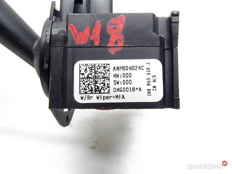 PRZEŁĄCZNIK MANETKA WYCIERACZEK 1K0953519J