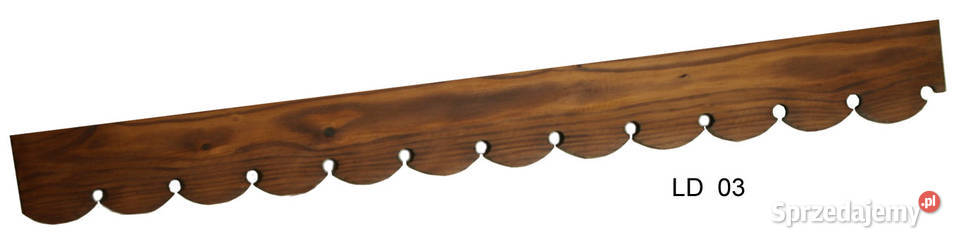 Wykończeniowa deska dekoracyjna listwa