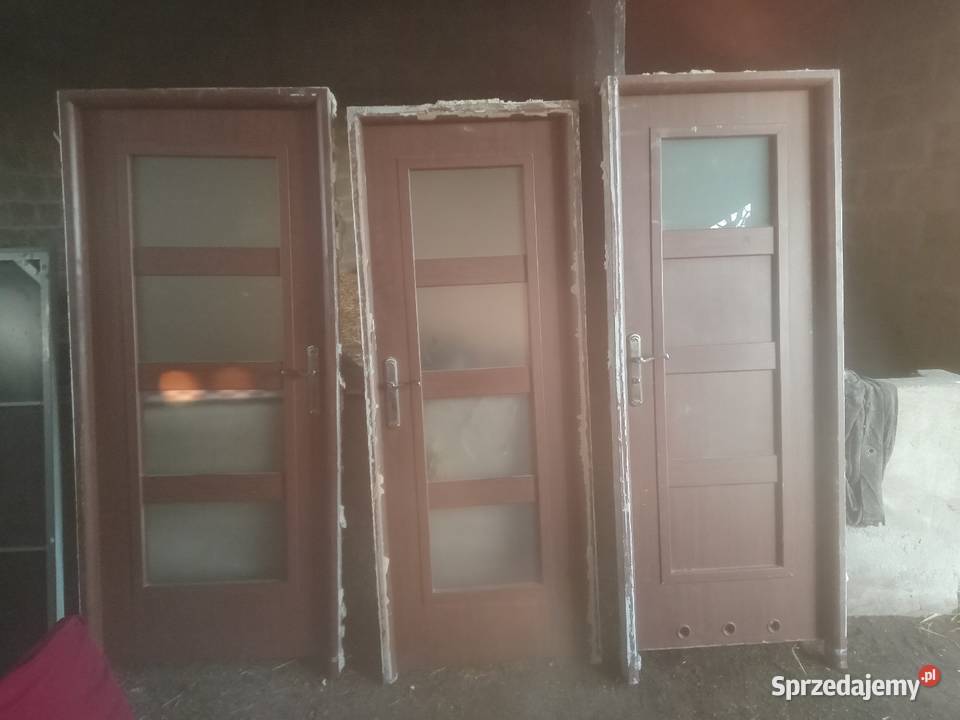 Drzwi wewnętrzne z ościeżnicą 80 90 lewe prawe Czernikowo
