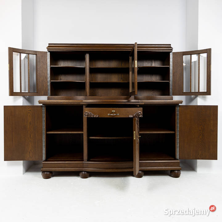 Stylowa jadalnia antyki kredens komoda okrągły Swarzędz sprzedam