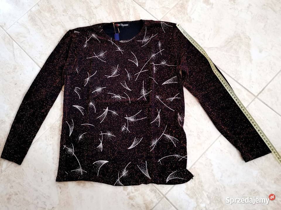 Nowa Bluzka damska z długim rękawem Bluzki i koszule