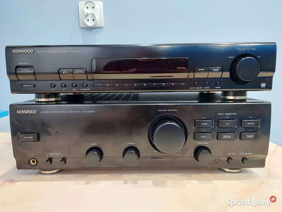 Kenwood Stereo Amplifier KA-3060R and Stereo Tuner KT-3050L