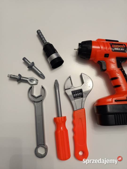 Wiertarka wkrętarka klucze śrubokręt zestaw Dla Dziecka Płock