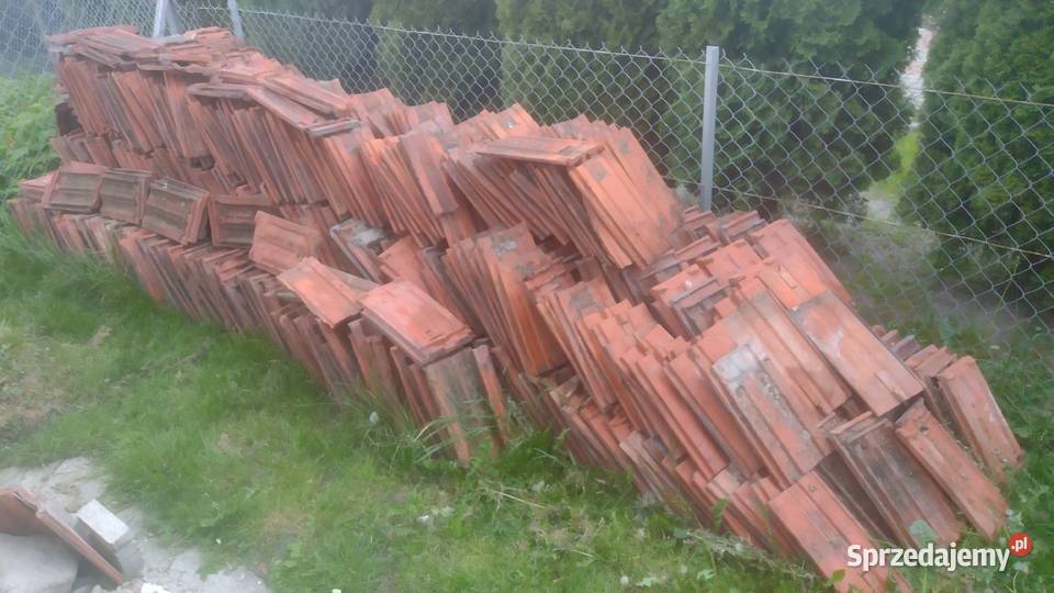Dachówka Płaszowska Tarnowska z rozbiórki w sta