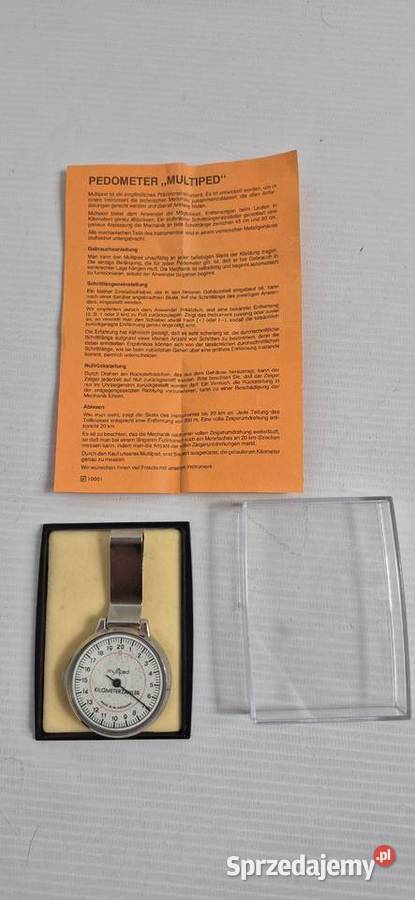 Kolekcjonerski Krokomierz Analogowy MULTIPED lubelskie