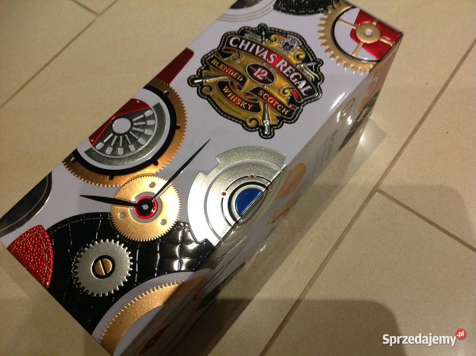 Piękna Kolekcjonerska Puszka CHIVAS REGAL 12 Nowa Sól sprzedam