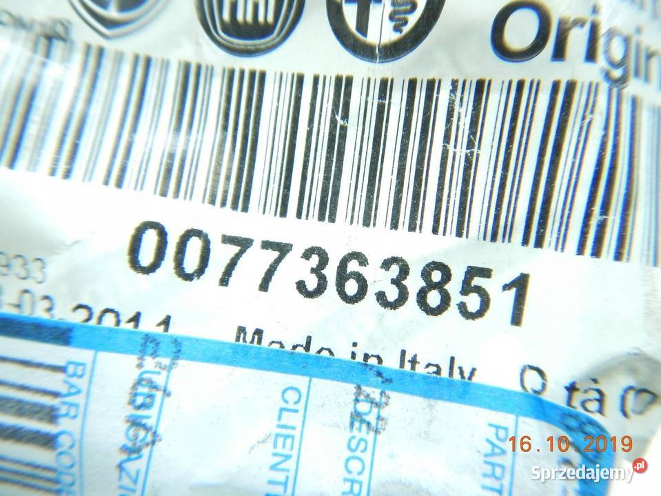 ZESTAW NAPRAWCZY SZCZĘK TYŁ FIAT IDEA 0412 ASO osobowe