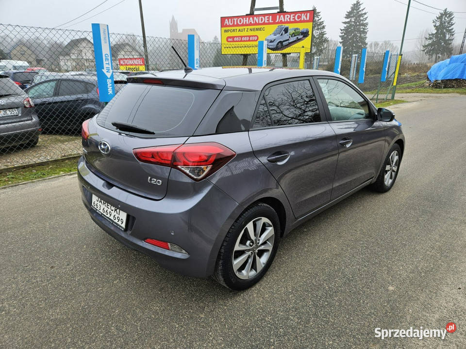 Hyundai i20 Opłacony Zadbany Serwisowany Bogaty czujnik parkowania