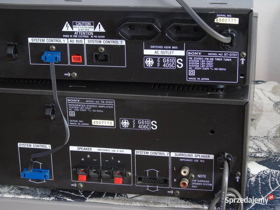 Wzmacniacz radio i korektor graficzny Sony podkarpackie Jasło