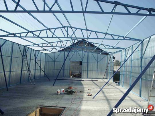 Garaż Blaszany Garaże Blaszane 8x20 Każdy Wymiar Andrychów sprzedam