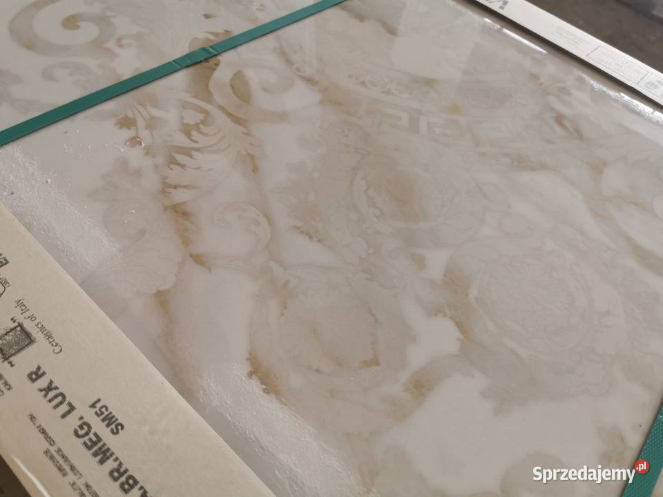 VERSACE Płytki Calacatta Bright MEGABAROCCO lux Poskwitów sprzedam