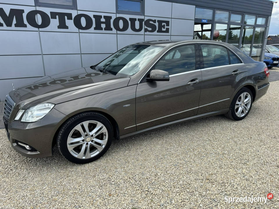 Mercedes E 220 250 CGI BlueEfficiency Avantgarde elektryczne lusterka śląskie Chełm Śląski