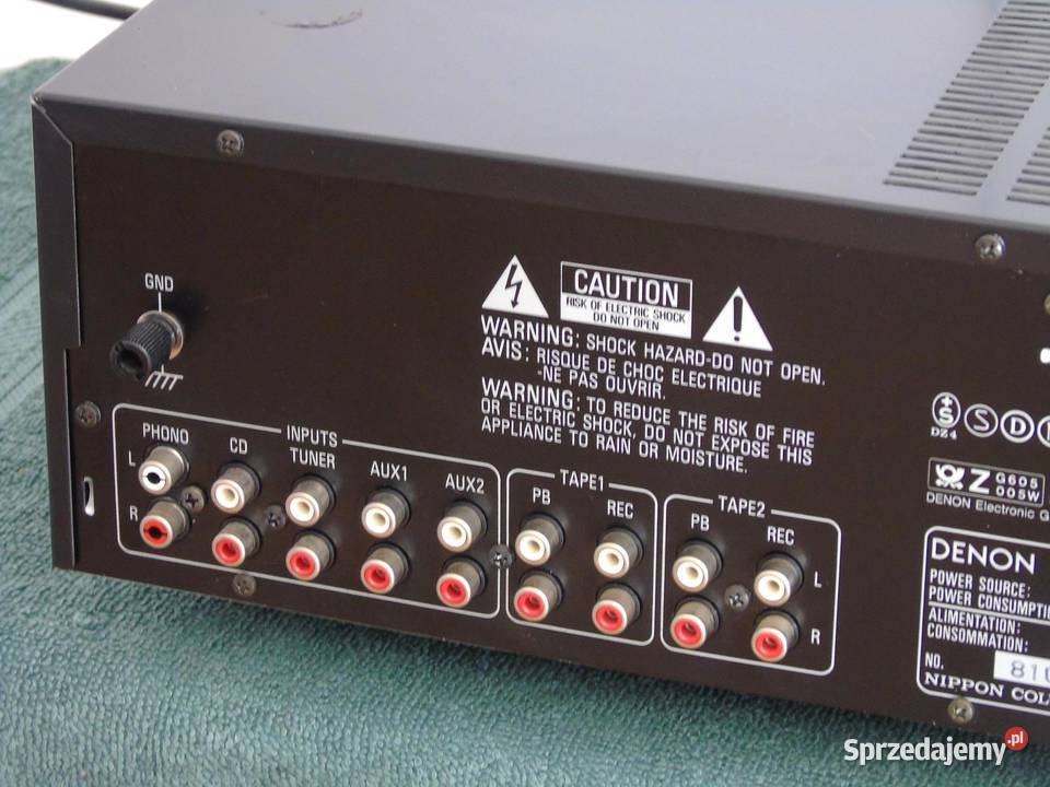 Wzmacniacz Denon PMA520 czarny świetne stereo Jasło