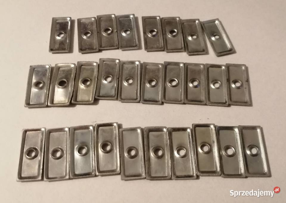 Blaszki do magnesów meblowych 10x23mm 28 sprzedam