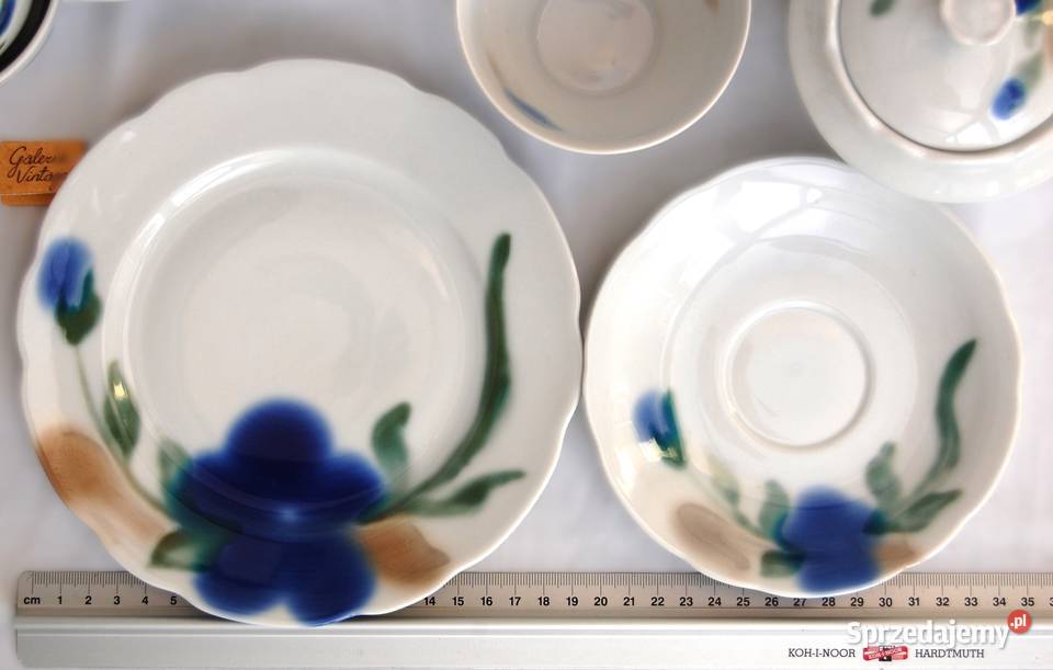 Porcelana Ćmielów Feston serwis do kawy ręcznie Serwisy lubelskie Lublin