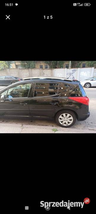Sprzedam peugeota 207sw 75KM 207 zachodniopomorskie Szczecin