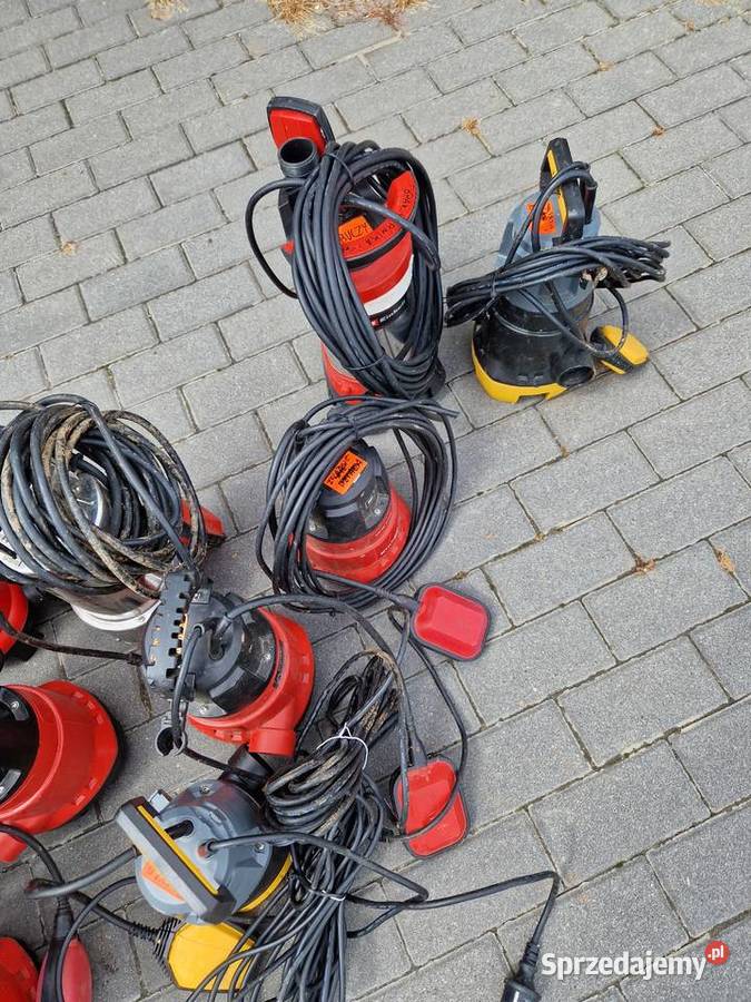 Mix pompy zanurzeniowe einhell uszkodzone do Głogowa sprzedam