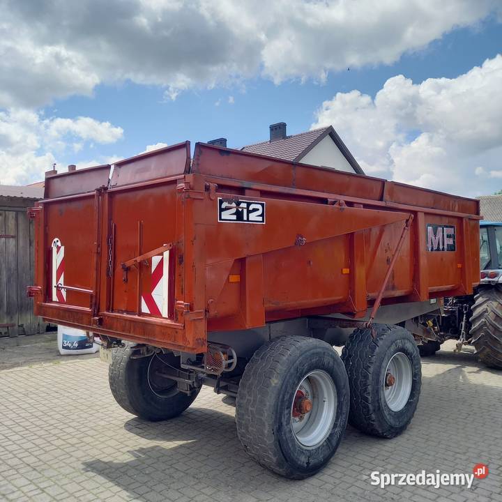 Przyczepa skorupowa bromont 12 t Berthoud