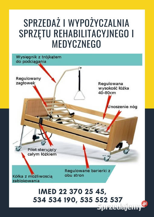 Wypożyczalnia sprzęt rehabilitacyjny Warszawa