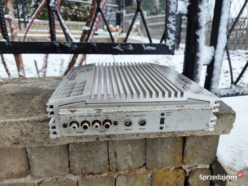 Wzmacniacz samochodowy 4 kanałowy Weconic VX301 Niegowonice