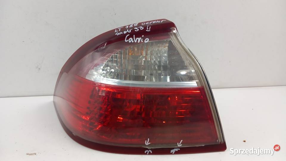 SAAB 9 3 II CABRIO LAMPA TYŁ LEWA Zbierkowo