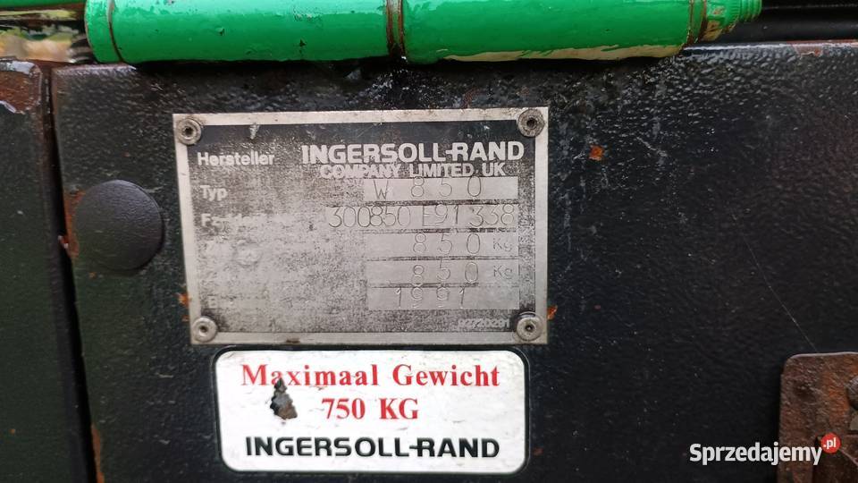 Kompresor Spalinowy Śrubowy INGERSOLLRAND P110 podkarpackie Futoma