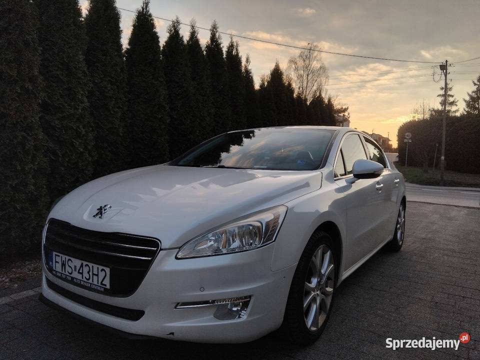 Peugot 508 16 thp 156 2011 kolor biała perła 4/5 Poznań