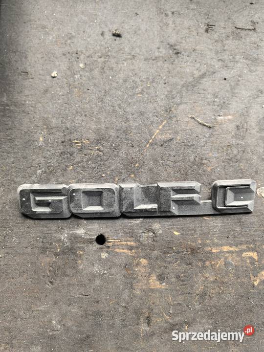 Emblemat znaczek napis Golf C mk2 2