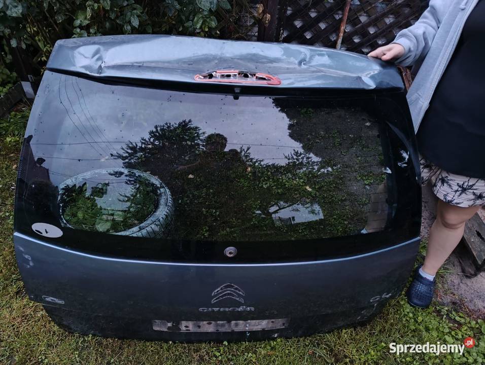 Cała szyba tylna klapy bagażnika Citroen C4 Tylne Krotoszyn