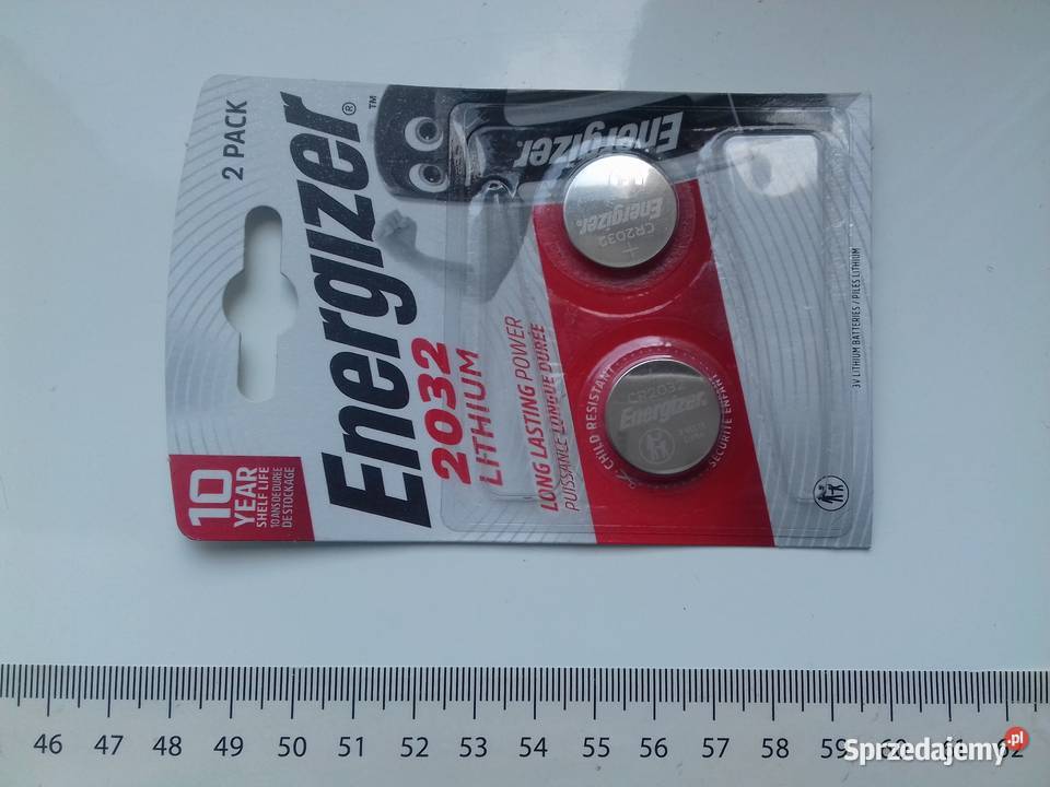 Bateria pastylkowa CR2032 Energizer Lithium 3V Metal