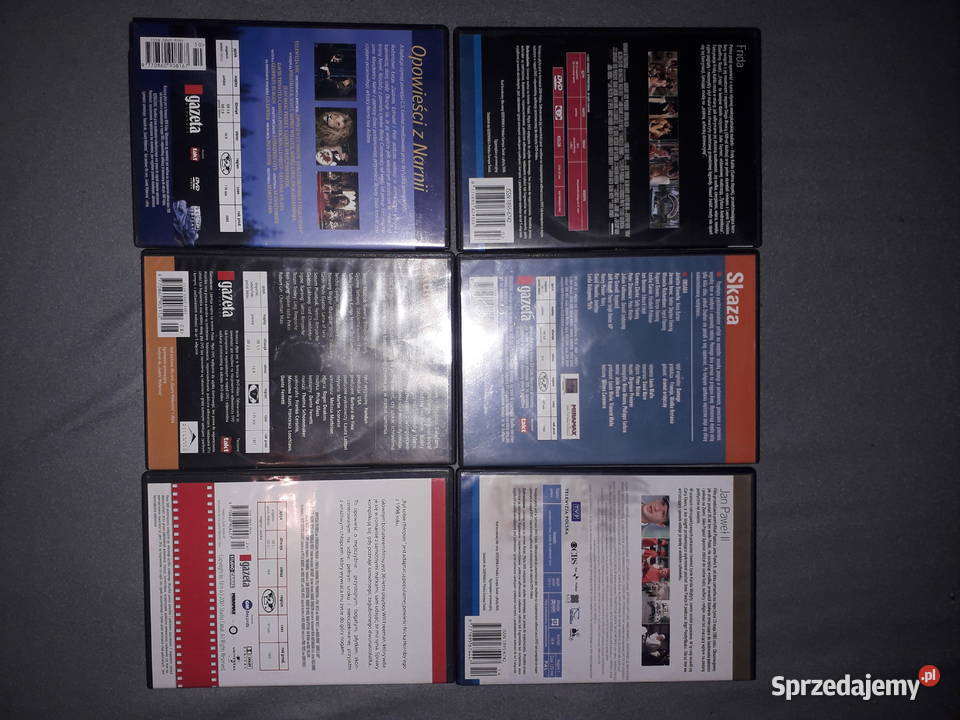 Mały zestaw filmów DVD Warszawa