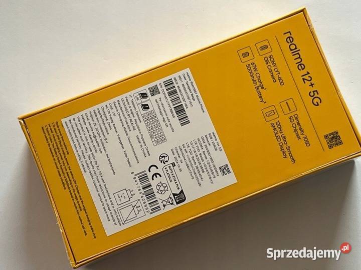 NOwy Smartfon Realme 12 5G 8 GB256 GB Wrocław