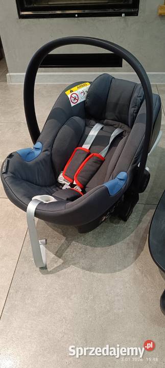 Fotelik i baza Cybex Aton B isofix 0-12kg Olbrachtów sprzedam