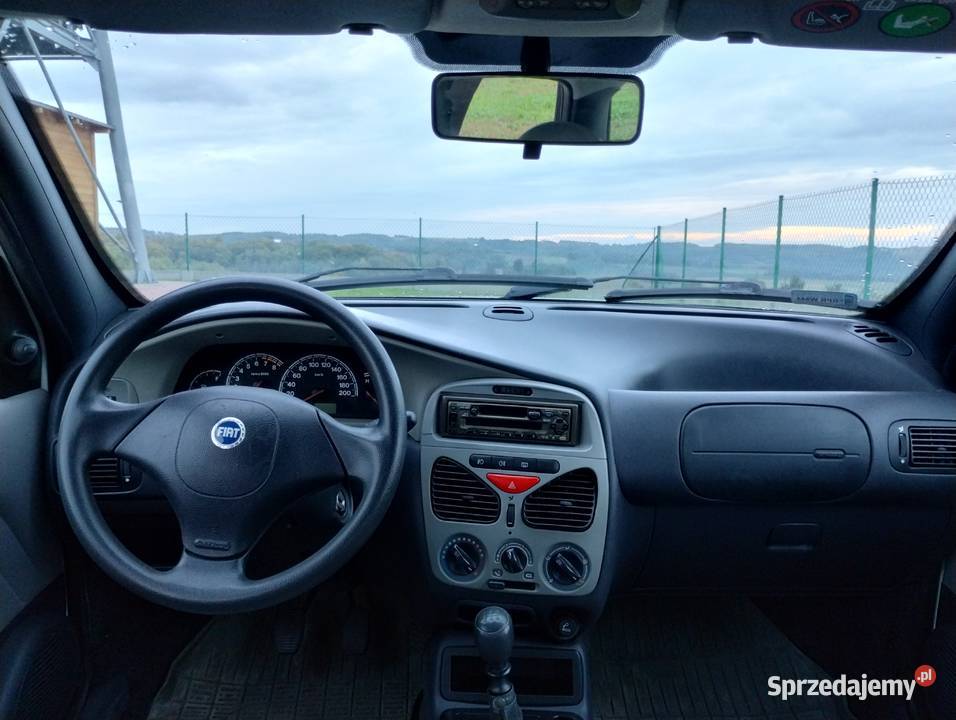FIAT ALBEA 12 benzyna Wspomaganie Polski salon kupiony w polskim salonie Albea podkarpackie Różanka