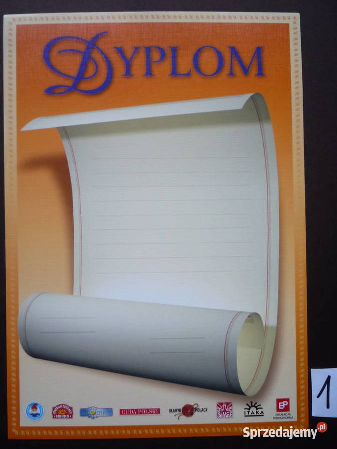 Dyplomy Uniwersalne Format A4 Szczecin sprzedam