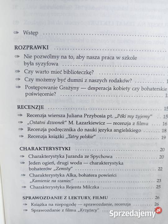 Wypracowania 7 książki Trójmiasto szkolne Gdańsk