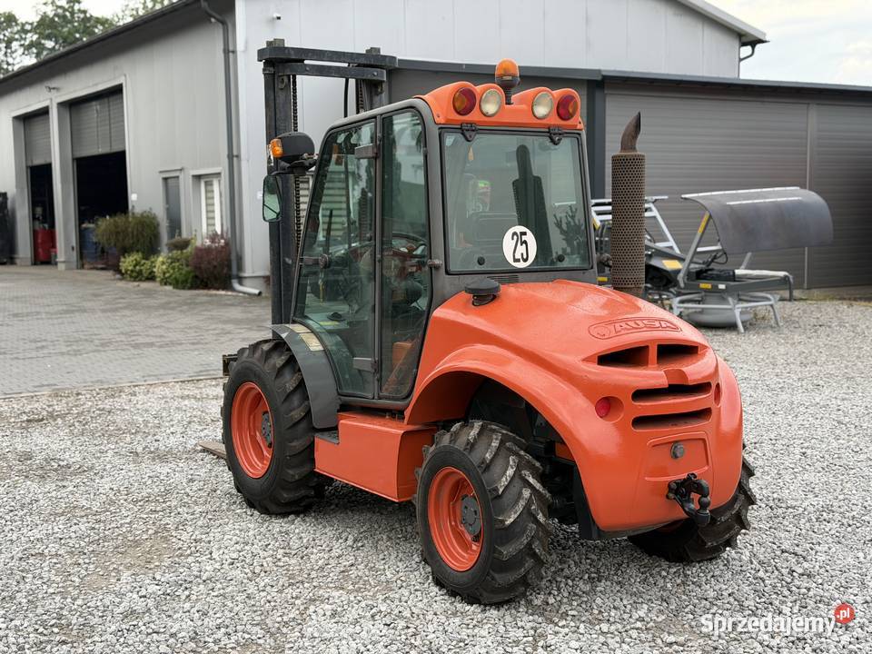 Wózek widłowy terenowy AUSA CH 250 4x4 Magazynowanie