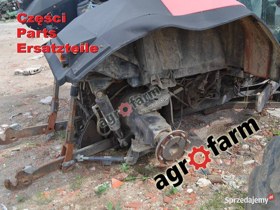 Massey Ferguson 8140 części skrzynia biegów oś Byków